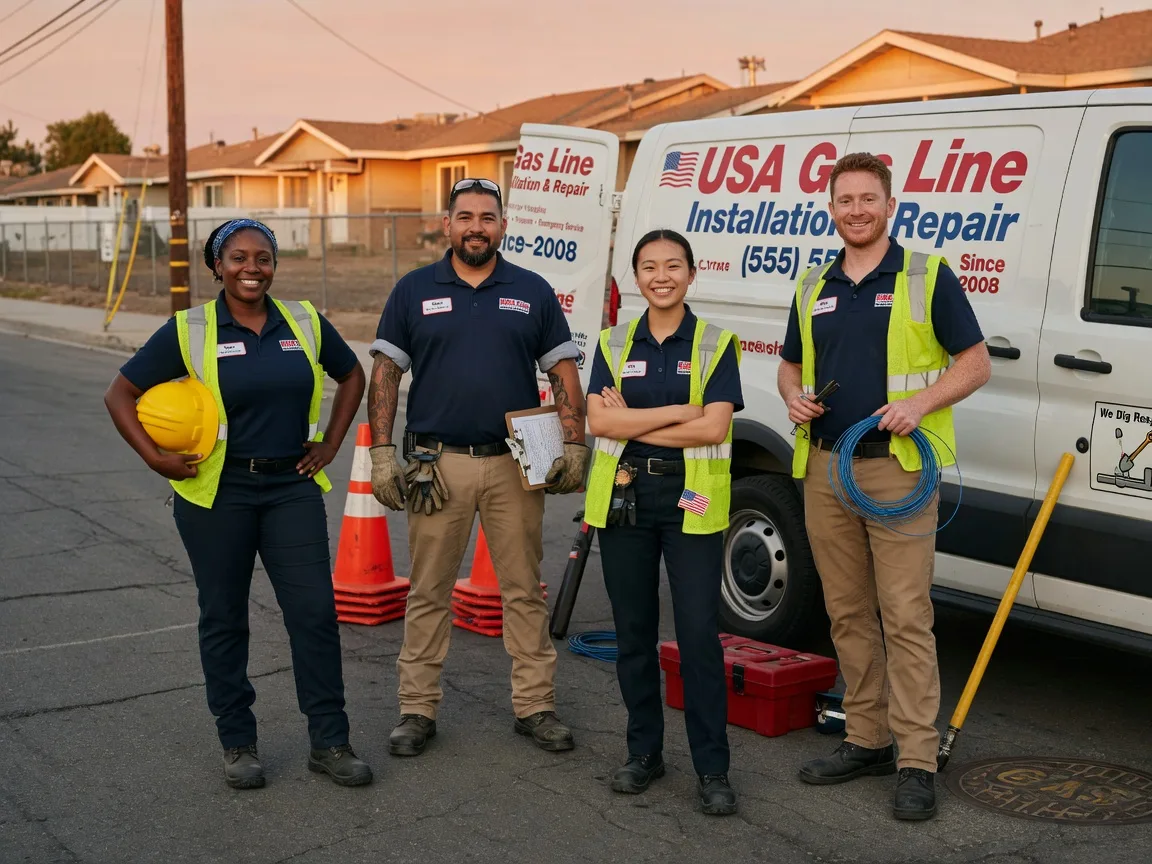 Gas Line Installation company in Chappell Hill, TX
